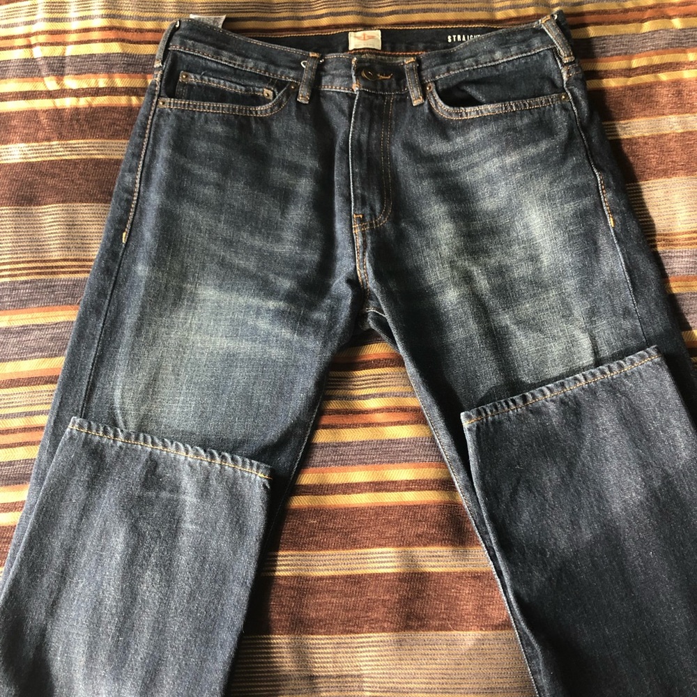 Men’s Dockers Denim Jeans 33 x 32 Straight Cut